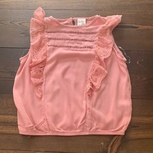 Belle du jour girls tank top size m